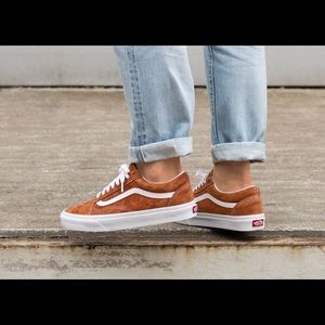 VANS | brown suede